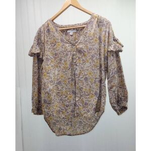 Free Assembly vintage inspired,Boho long sleeve blouse size in listing